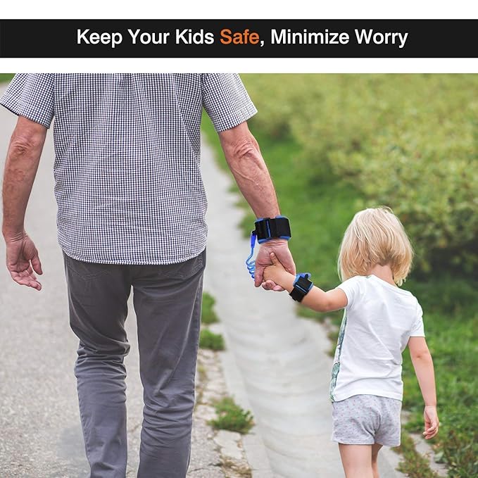 ### 🛍️ Product Title  **Anti-Lost Baby Wrist Link with Lock & Key | Kids Safety Wristband & Walking Harness | Child Safety Strap**
